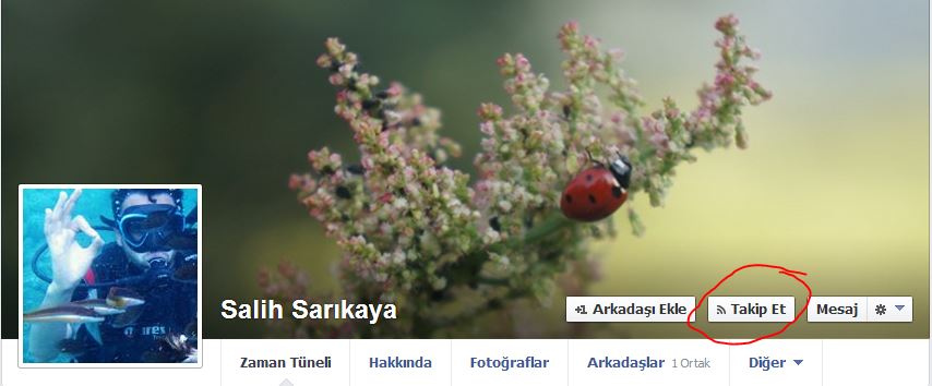 facebook takip et