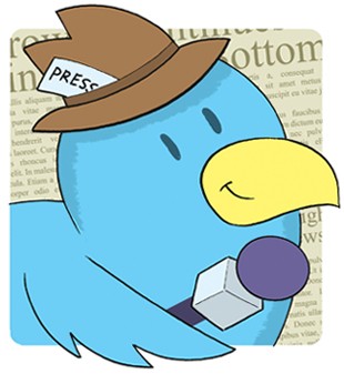 gazeteciler için twitter